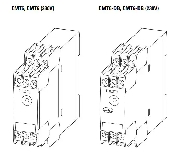 EATON EMT6-DB Thermistor Overload Relay Instruction Manual - EMT6, EMT6