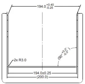 „ Dimensional drawings of EB-6301