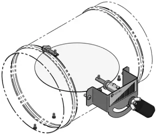 AIRZONE Circular Duct Damper A03
