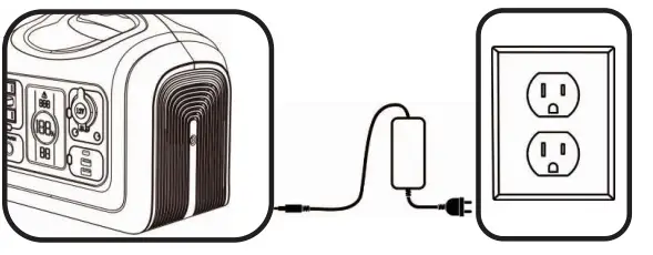 oupes 600w portable power station - 5