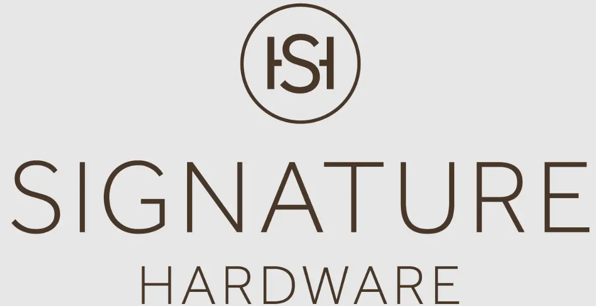SIGNATURE HARDWARE Centerville 944745, 944751 Vanity Light logo