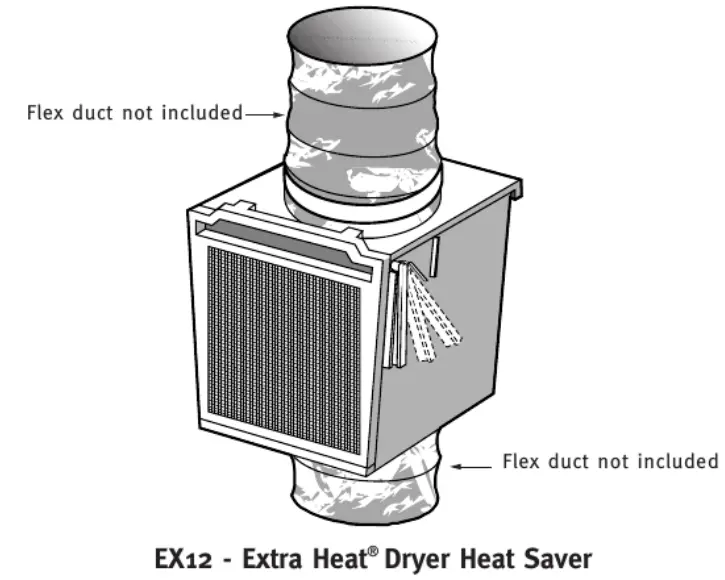 deflect-o-EX12-Extra-Heat-and-Dryer-Heat-Saver-FIG-1