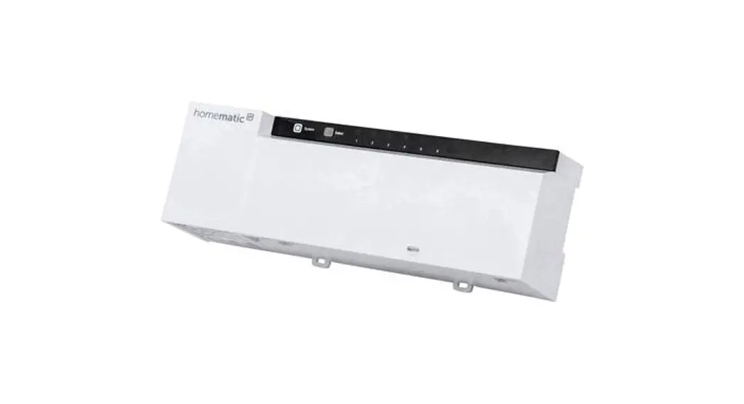 Homematic 1500190 Ip Wireless Underfloor Heating Controller Instruction Manual