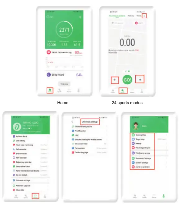 FACOI 206 2023 Mens and Women Smart Watch - 6