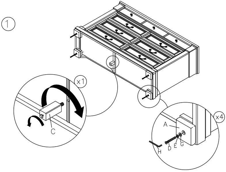 ASHLEY B647-131 Bolanburg 9-Drawer Dresser - 2