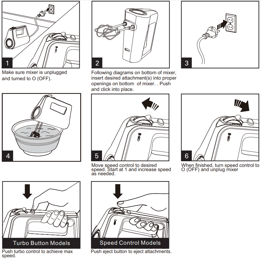 Midea HM0293 Hand Mixer - fig 6