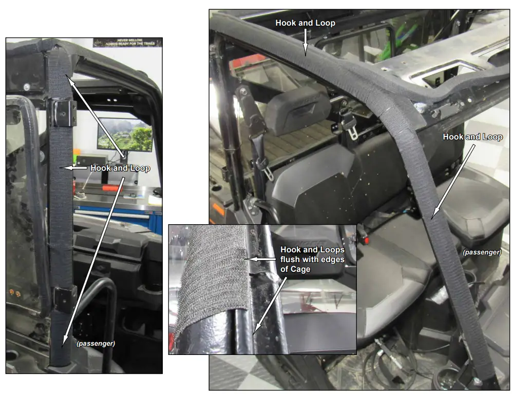 SUPERATV SP 570 Primal Soft Cab Enclosure Door - fig 1