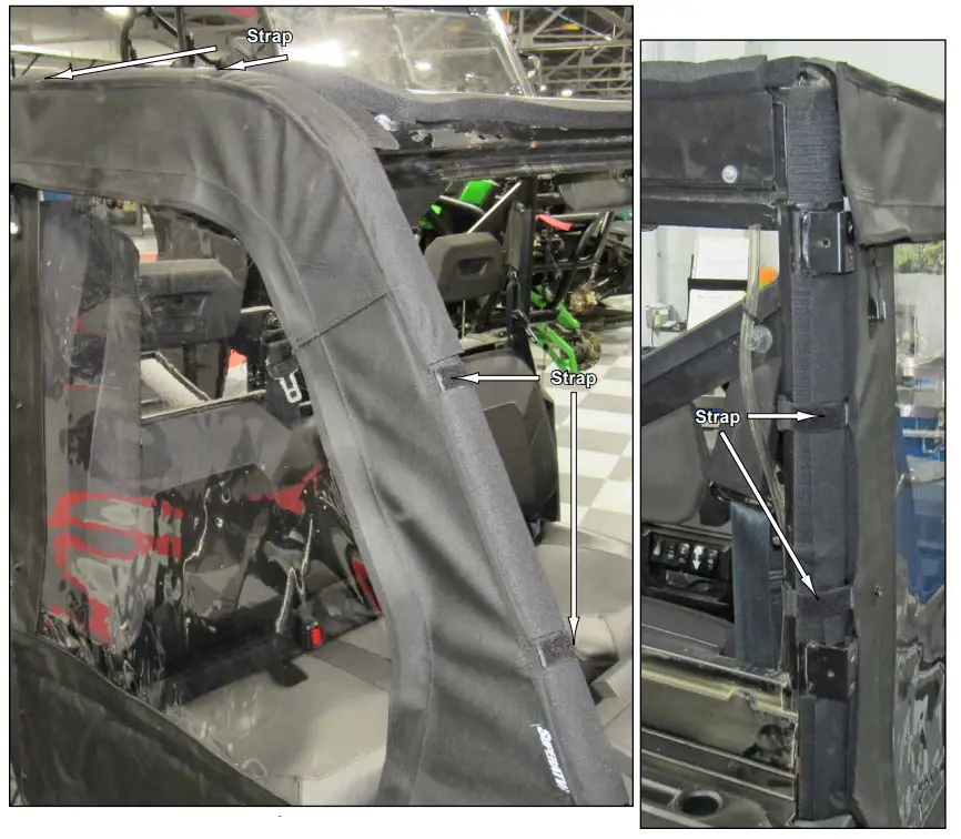 SUPERATV SP 570 Primal Soft Cab Enclosure Door - fig 2