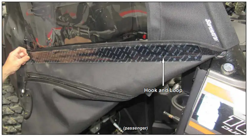 SUPERATV SP 570 Primal Soft Cab Enclosure Door - fig 4