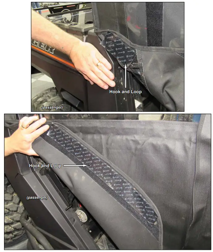 SUPERATV SP 570 Primal Soft Cab Enclosure Door - fig 5