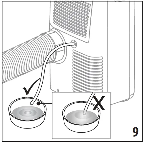 De Longhi PACEM77 Portable Air Conditioner White 2.1Kw 11