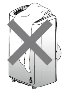 De Longhi PACEM77 Portable Air Conditioner White 2.1Kw 26