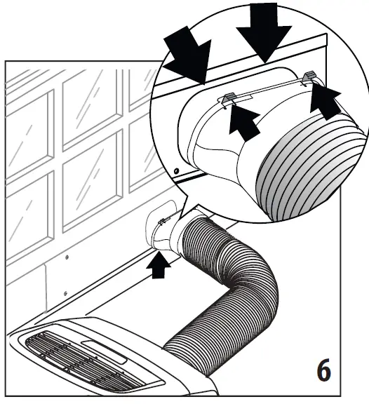 De Longhi PACEM77 Portable Air Conditioner White 2.1Kw 8