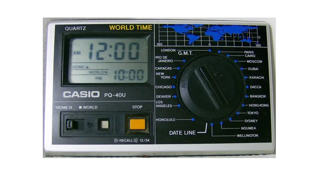 Casio Pq-40u Vintage Clock User Guide Casio Pq-40u Vintage Clock User Guide