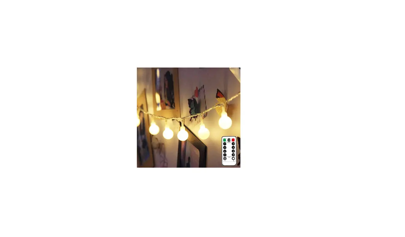 Lighting Ever ‎n4300025-ww Led Globe String Lights User Guide