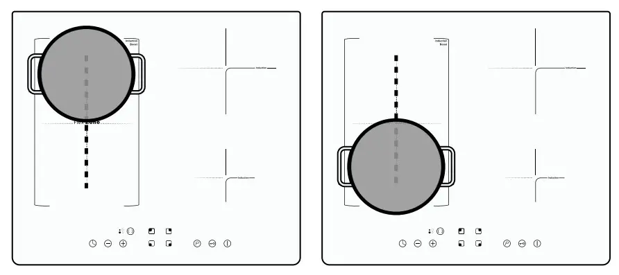 As two independent zones