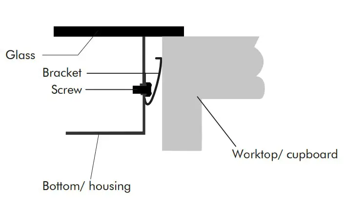 Adjusting the bracket position