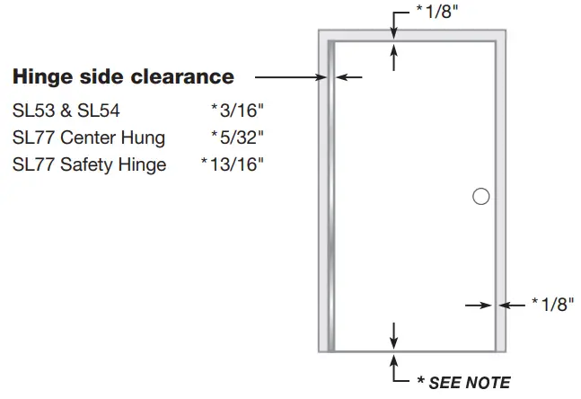 SELECT HINGES SL53 HD Heavy Duty Half Surface Geared Continous Hinges - fig2