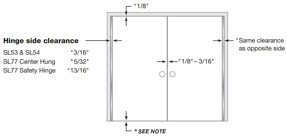 SELECT HINGES SL53 HD Heavy Duty Half Surface Geared Continous Hinges - fig3