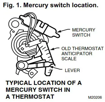 Honeywell CT87A Round Thermostat - Remove the old thermostat 1