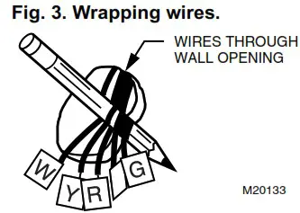 Honeywell CT87A Round Thermostat - Remove the old thermostat 4
