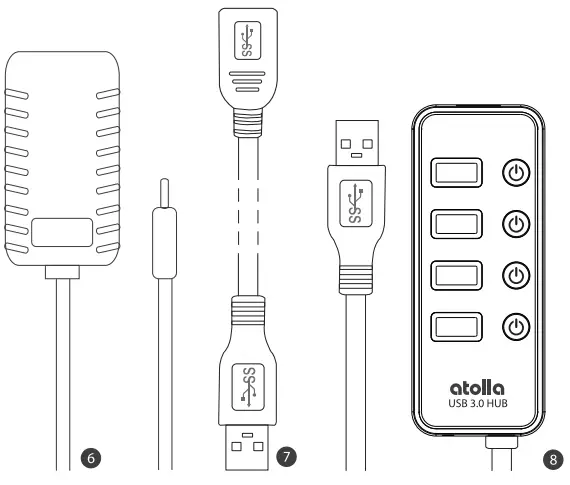 Atolla-CH-204U3-4-Ports-Super-Speed-USB-3.0-Hub-Splitter-fig-2
