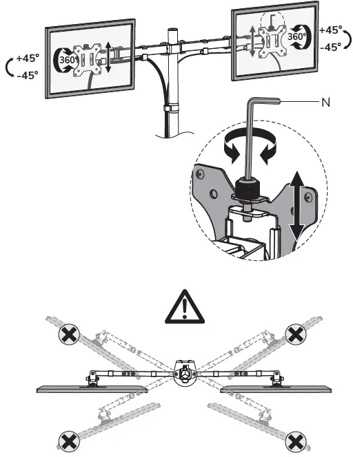 Neomounts-FPMA-D550D-Monitor-Desk-Mount-FIG-12