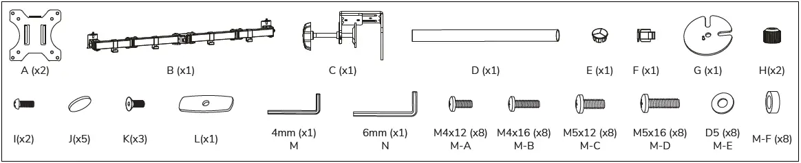 Neomounts-FPMA-D550D-Monitor-Desk-Mount-FIG-3