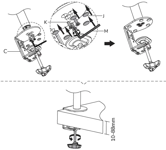 Neomounts-FPMA-D550D-Monitor-Desk-Mount-FIG-5