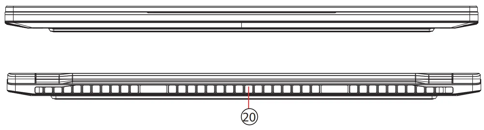 Eluktronics THINN-15 Magnesium Alloy -Vents