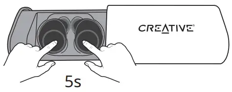 CREATIVE Outlier Air Air Sports EF0830 - Master Reset