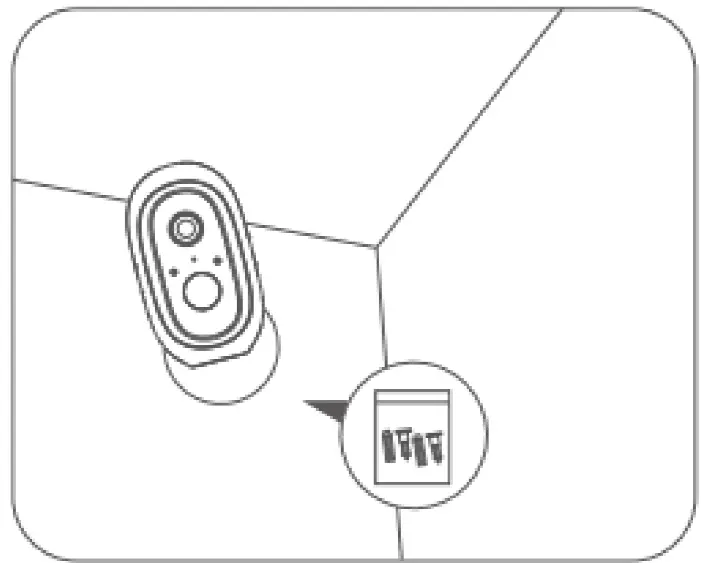 Kogan Smarterhome™ Battery Powered Wireless Camera Security System imstall camera
