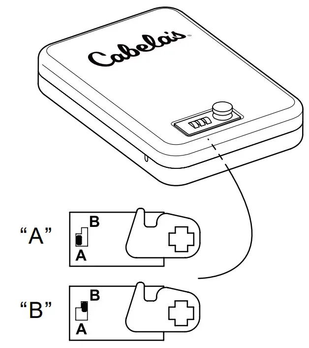 Cabelas Combination Lock Portable Security Safe 11CGGBP