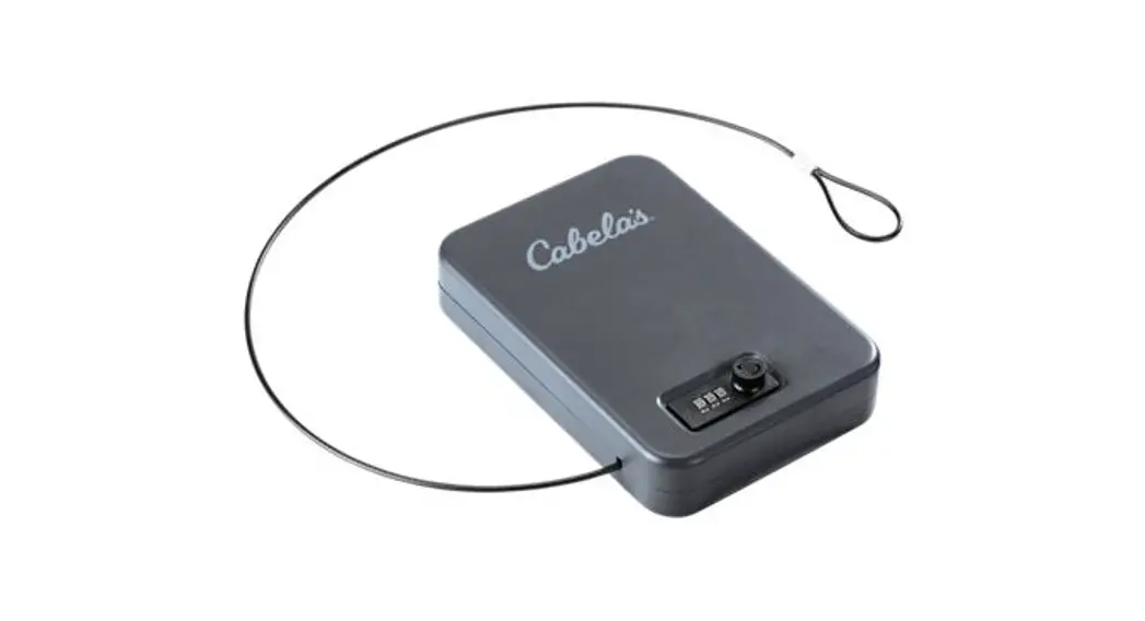 Cabelas Combination Lock Portable Security Safe 11cggbp Owner's Manual