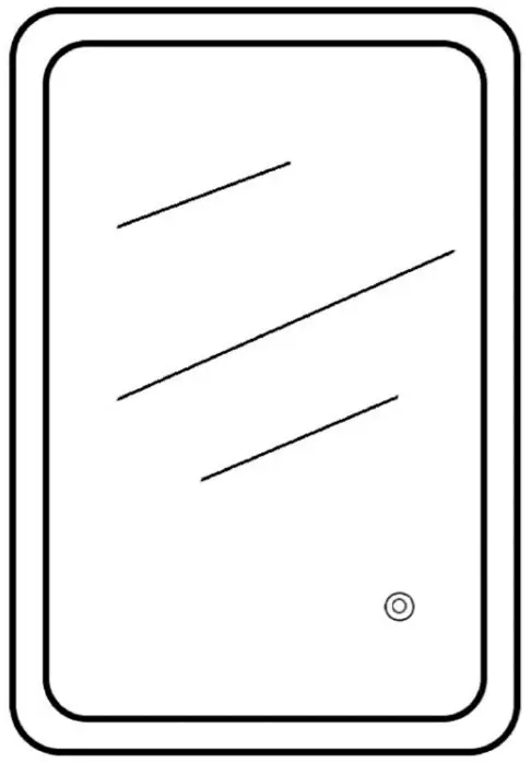 better bathrooms BeBa-24918 Touch Control LED Mirror -FIGURE