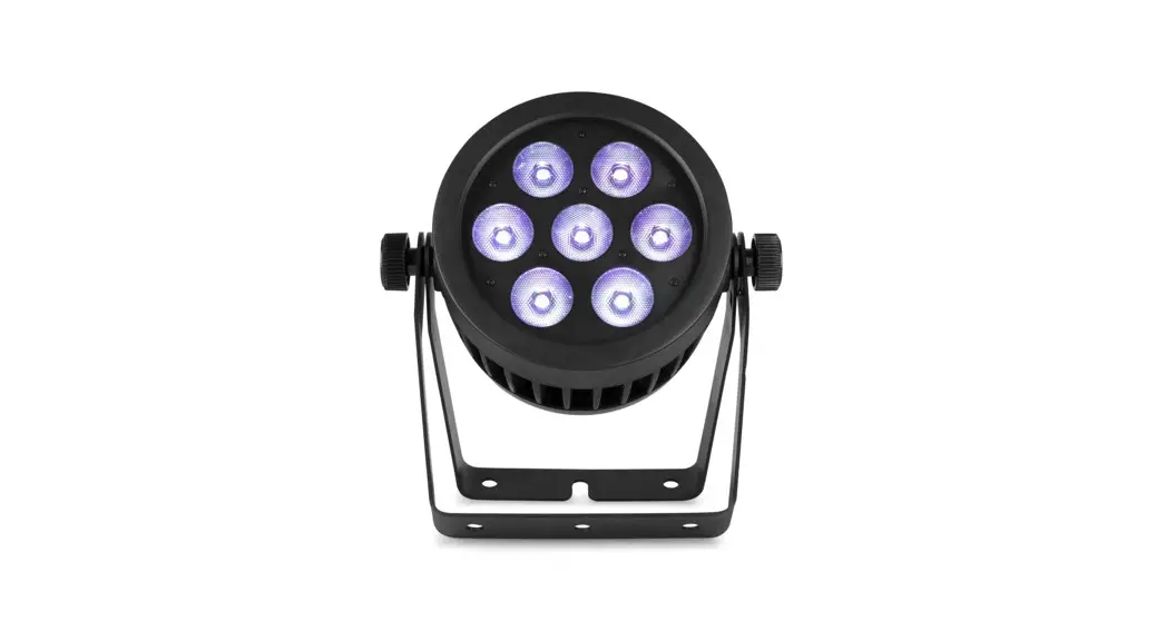Beamz Bwa530 Aluminium Ip65 Led Par 7x 10w 4-in 1 User Guide