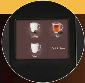 KEURIG K4000 Café Brewer Cleaning-Quick Clean Function