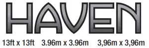 CARAVAN HAVEN 13ftx13ft Shelter - logo 2