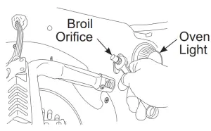 BROIL BURNER ORIFICE