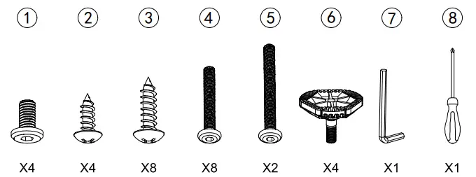 EUREKA GTG I43 V1 E Sports Computer Desk