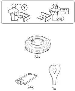 IKEA 804 214 07 SOLARVET LED Lighting Chain with 24 Lights - box