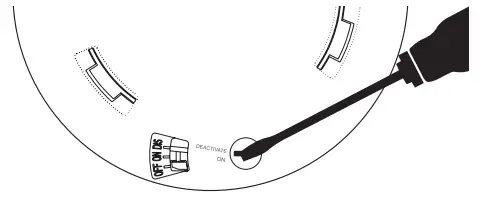 Deactivate the Alarm