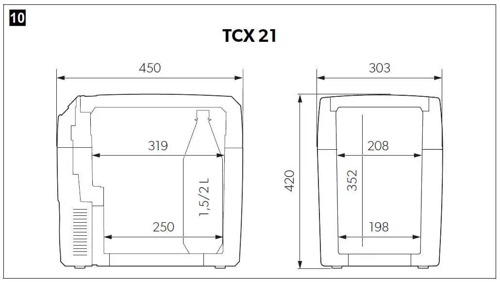 DOMETIC TCX07 Thermoelectric Cooler FIG-10