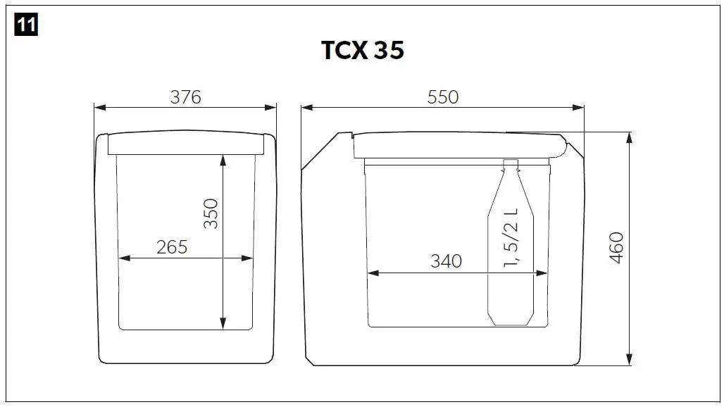 DOMETIC TCX07 Thermoelectric Cooler FIG-11
