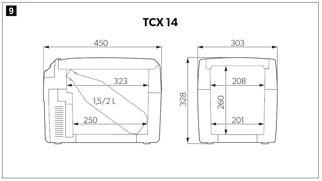 DOMETIC TCX07 Thermoelectric Cooler FIG-9