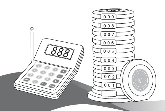 RETEKESS T119 Queue Wireless Calling System