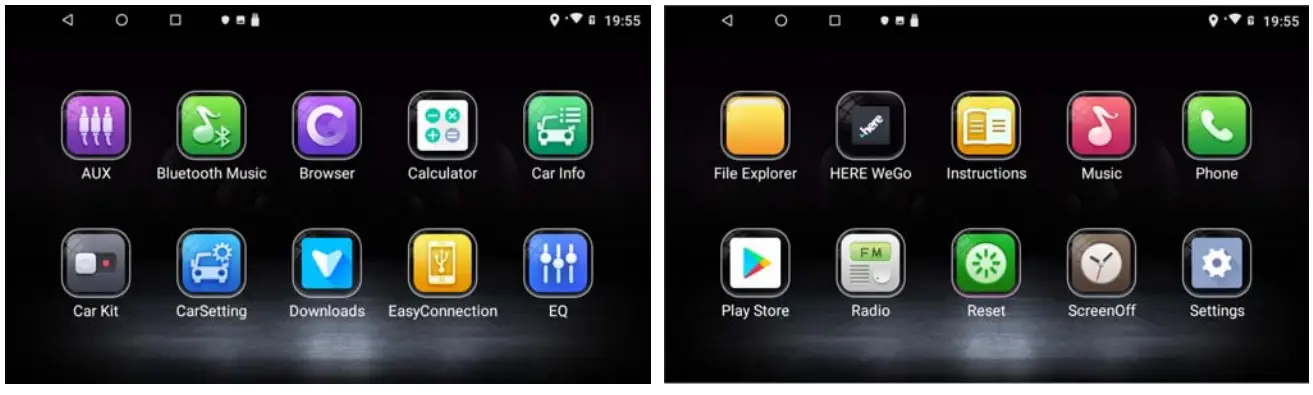 Banggood 0417 Vehicle Radio Navigation System Device - app1