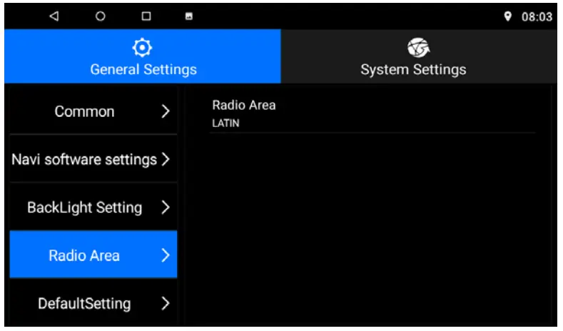 Banggood 0417 Vehicle Radio Navigation System Device - app10