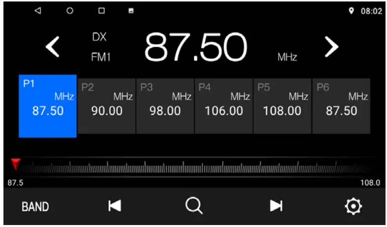 Banggood 0417 Vehicle Radio Navigation System Device - app6
