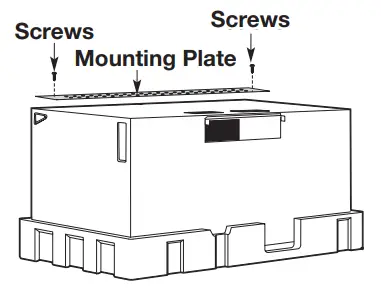 PLACEMENT OF THE MOUNTING PLATE